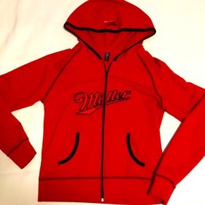 Miller Promotional Embroidered Hoodie Med.